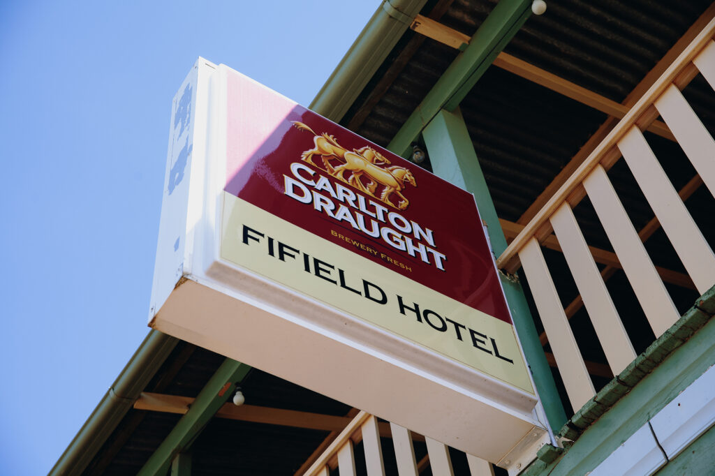 Fifield Hotel Sign