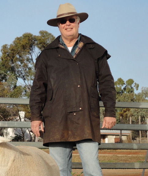 Graham Pickles creator with wife Jan of Utes in the paddock project - cropped