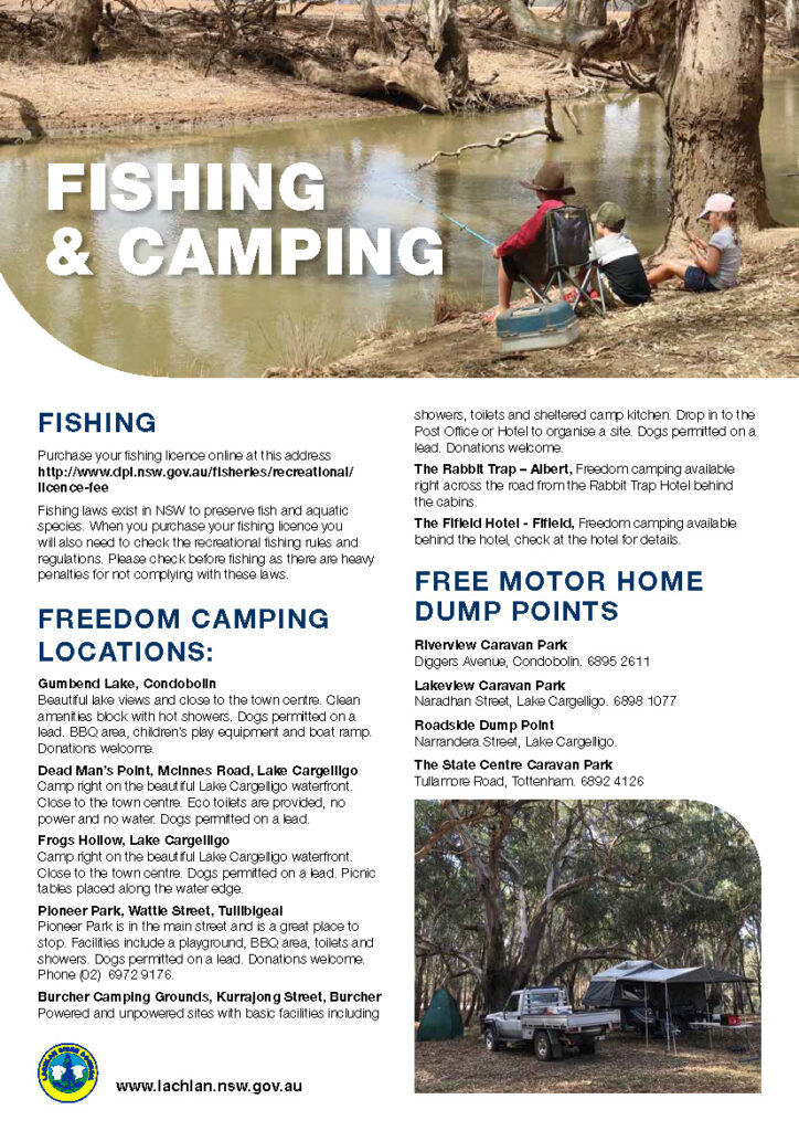 fishing download pages fishing and camping Flyer