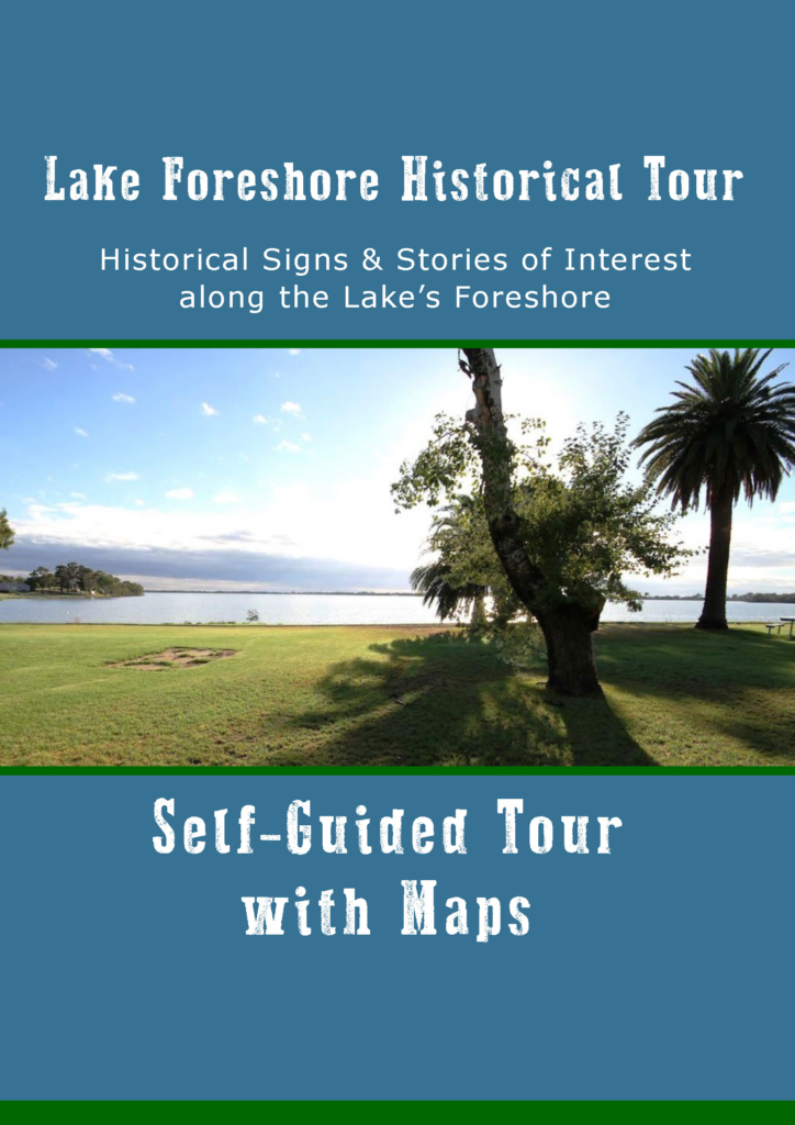 Lake Cargelligo Self-Guided Lake Foreshore Walk with Maps Brochure Cover