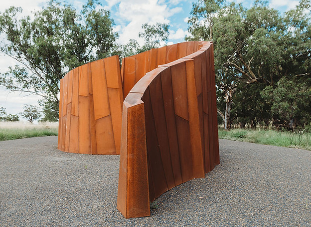 Wandering - Sculpture Down the Lachlan