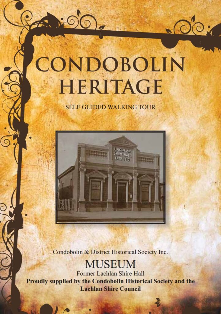 Condobolin Heritage brochure
